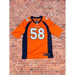 Nike On Field Denver Broncos Von Miller 58 L Sewn Jersey